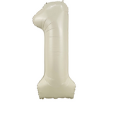Ballon Mylar Chiffre 34 pouces : CRÈME