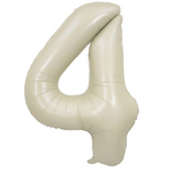 Ballon Mylar Chiffre 34 pouces : CRÈME