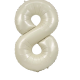 Ballon Mylar Chiffre 34 pouces : CRÈME