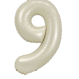 Ballon Mylar Chiffre 34 pouces : CRÈME