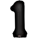 Ballon Mylar Chiffre 34 pouces : NOIR