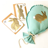 Autocollants amovible : vinyle LAPIN GRAND