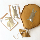 Autocollants amovible : vinyle LAPIN GRAND