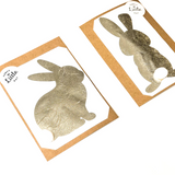 Autocollants amovible : vinyle LAPIN GRAND