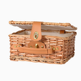 Coffret osier avec tissu