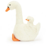 Peluche cygne & ses bébés - 15 pouces