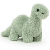 Peluche Dinosaure fossily brontosaurus - 3 pouces (Petit)