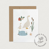Carte de souhaits – Suzel à la campagne (à planter)