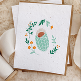 Carte de souhaits – Petit cocon (à planter)