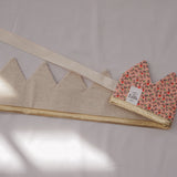 Couronne de fête : Fleuris rose