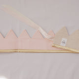 Couronne de fête : Rose pâle