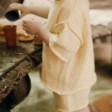 Ensemble 2 pièces en tricot de coton - To the sea - SUNNY DAY (Jaune)