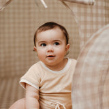 TO THE SEA Onesie Retro en French Terry SEASHELL