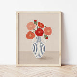 Affiches 8 X 10 - Marie-Lise Illustration - Bouquet de pavots