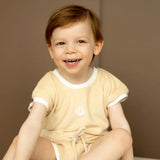 TO THE SEA Onesie Retro en French Terry SEASHELL